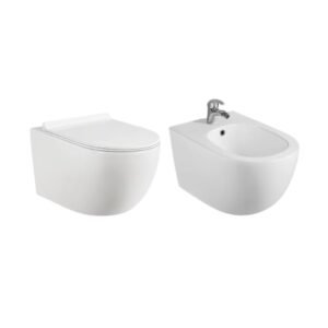 AIDI Rimless Wall-Hung Bidet Toilet Set — Europe Hot Sale Model