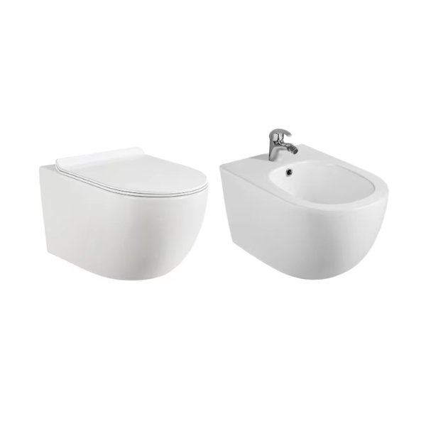 AIDI Rimless Wall-Hung Bidet Toilet Set — Europe Hot Sale Model